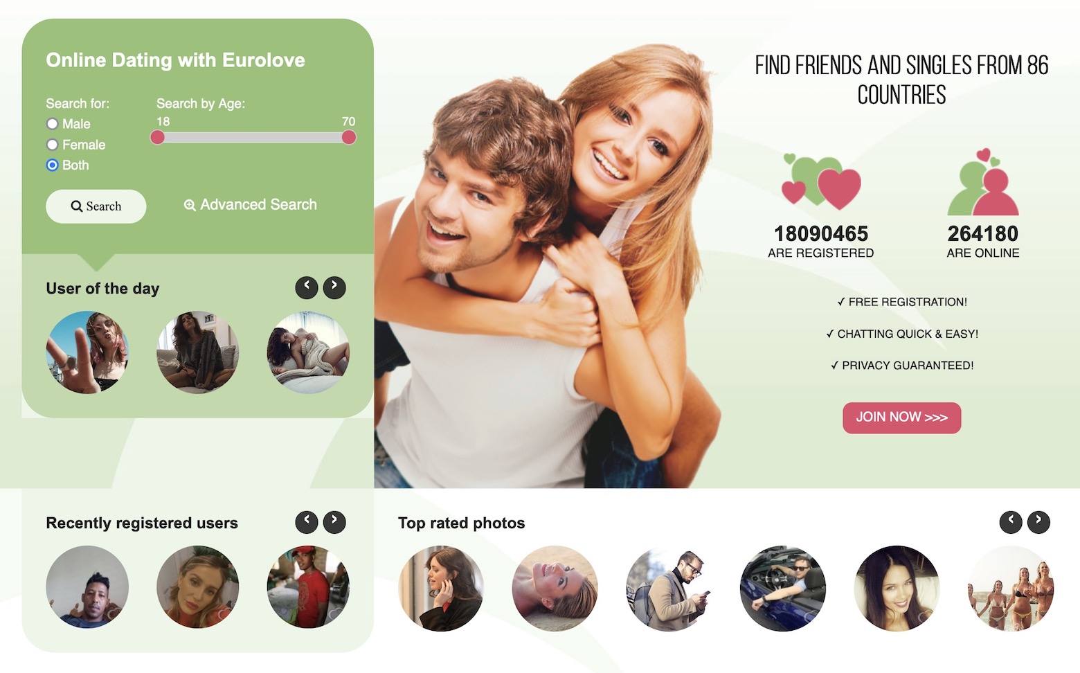 Free Online Dating with Euro Love - eurolove.eu